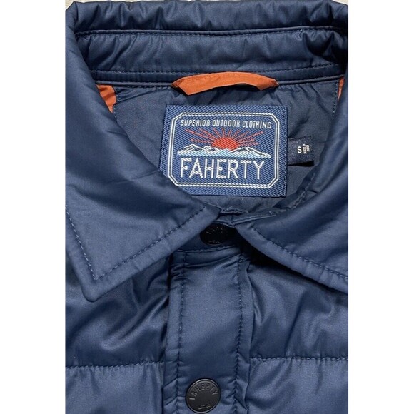 Faherty Atmosphere Men’s Puffer Jacket . Size: S - Picture 5 of 6